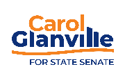 Carol Glanville for State Senate Logo